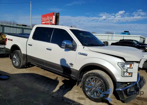 2015 Ford F150 Supercrew z USA, uszkodzony, nr VIN 1FTEW1EG2FFB40945